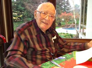 Henry Campbell, Christmas morning 2012