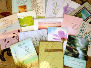 sympathy cards