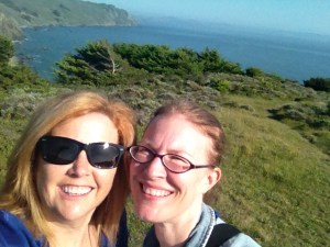 Selfie portrait Betsy and Sandy