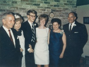 1968 - (from right to left) - Hank, Eileen, Camille (Bruce's