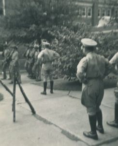 USMC officer candidates training, 1941