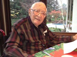 My father Christmas 2012