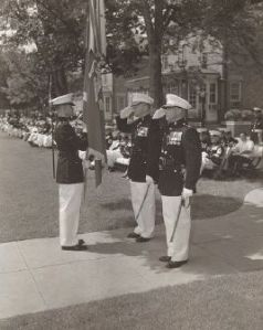 marine barracks change of command 1958